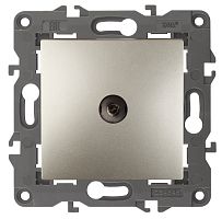 Розетка TV Оконечная без рамки Эра Elegance 1-м. шампань картинка